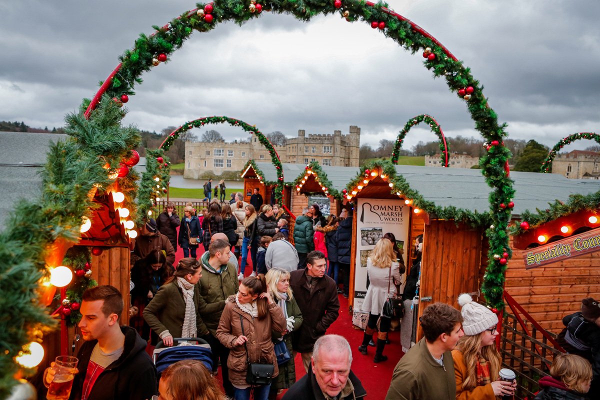 Christmas Market Leeds Castle Big WOW