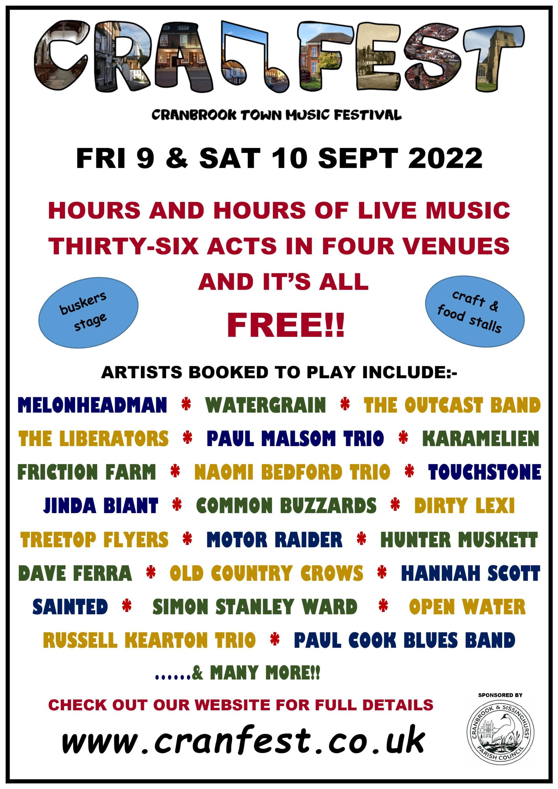 CRANFEST 2022 Cranbrook Music Festival Big WOW